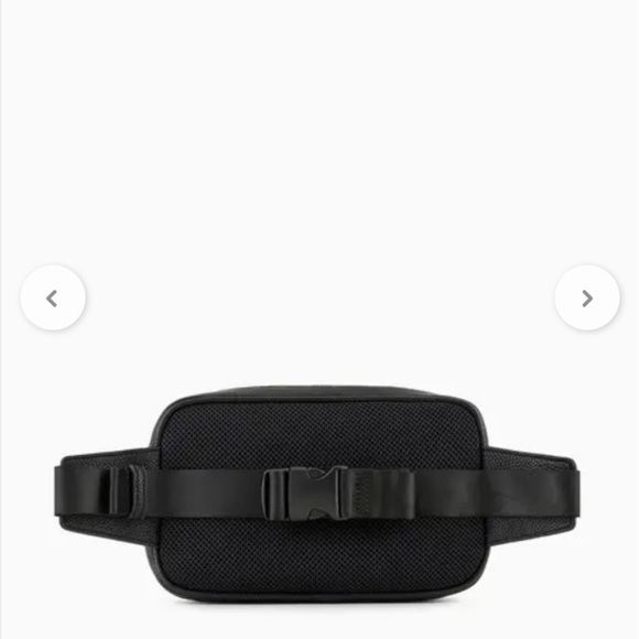 Armani Exchange Men's Belt Bag in Black and Gray - Picture 3 of 12